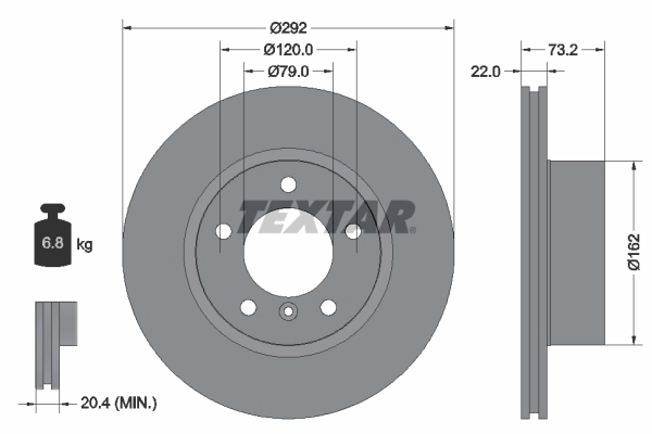 Piduriketas TEXTAR 92132805