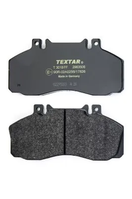 Piduriklotsi komplekt, ketaspidur TEXTAR 2983506