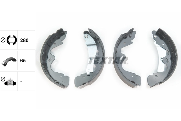 Piduriklotside komplekt TEXTAR 91065100