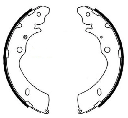 Piduriklotside komplekt TEXTAR 91086600
