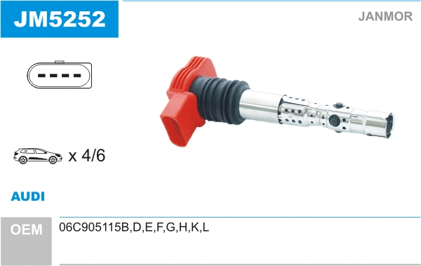 Süütepool JANMOR JM5252