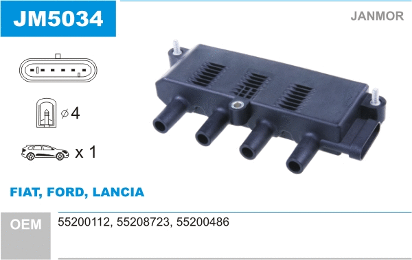 Süütepool JANMOR JM5034