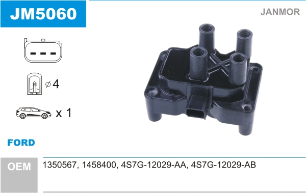 Süütepool JANMOR JM5060