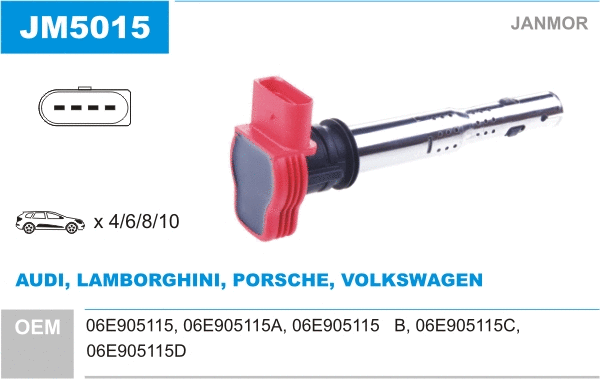 Süütepool JANMOR JM5015