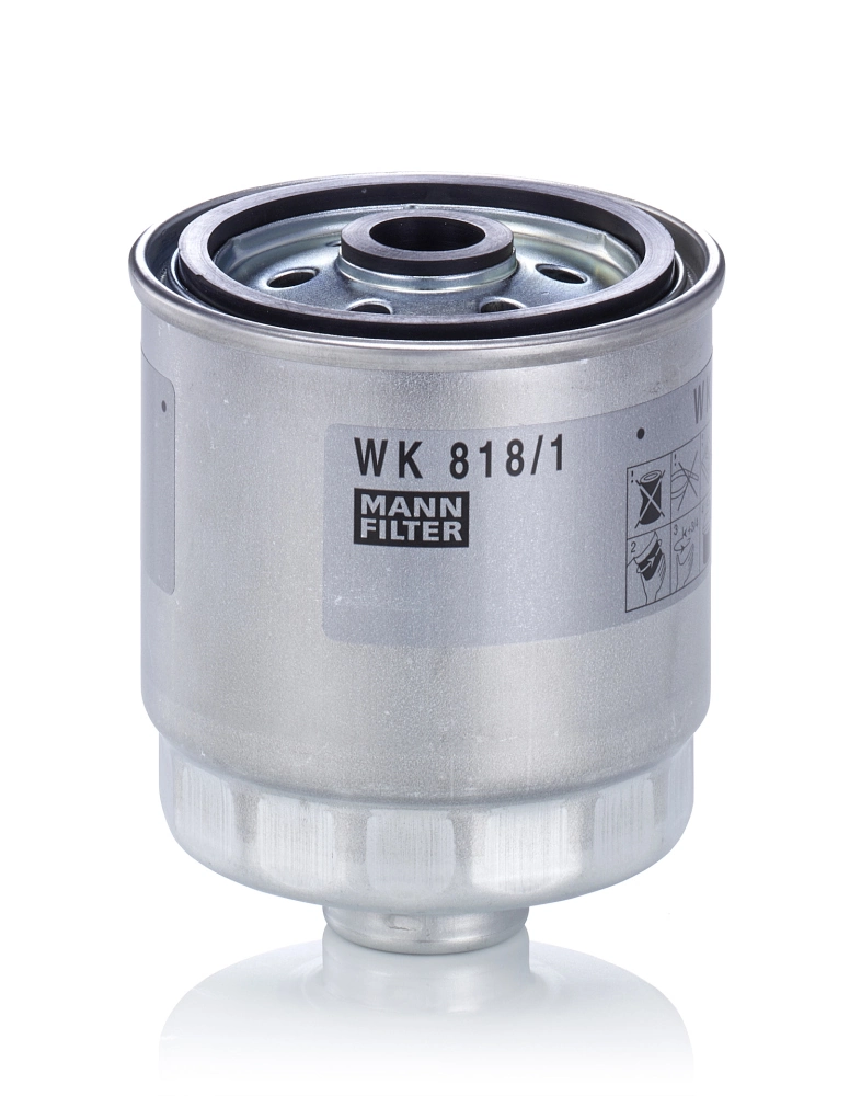 Kütusefilter MANN-FILTER WK 818/1