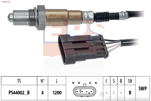 Lambda andur EPS 1.998.353