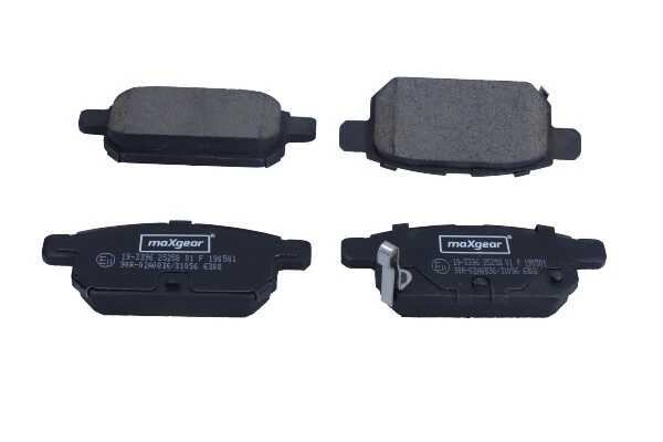 Piduriklotsi komplekt, ketaspidur MAXGEAR 19-3396