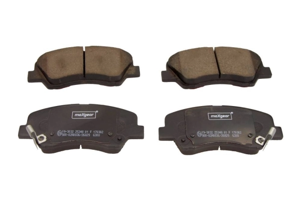 Piduriklotsi komplekt, ketaspidur MAXGEAR 19-3032