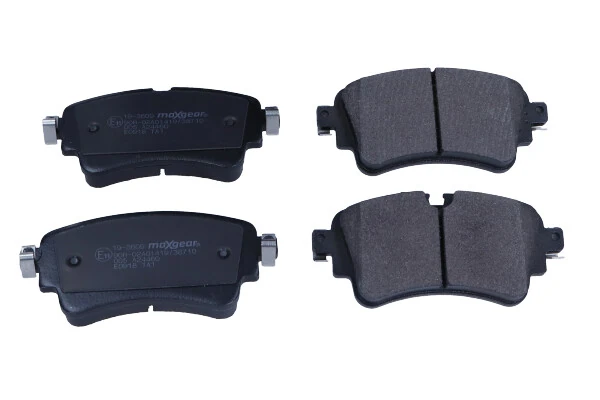 Piduriklotsi komplekt, ketaspidur MAXGEAR 19-3609