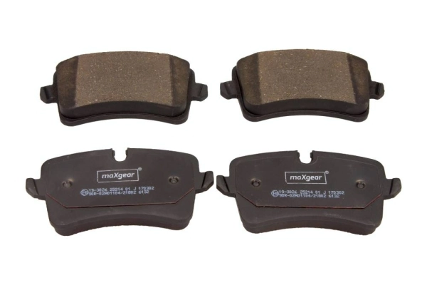 Piduriklotsi komplekt, ketaspidur MAXGEAR 19-3026