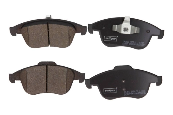 Piduriklotsi komplekt, ketaspidur MAXGEAR 19-2911