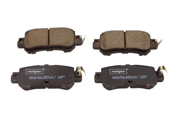 Piduriklotsi komplekt, ketaspidur MAXGEAR 19-3037