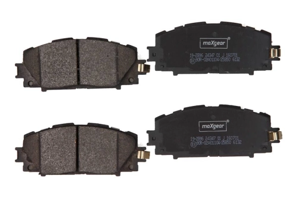 Piduriklotsi komplekt, ketaspidur MAXGEAR 19-2896