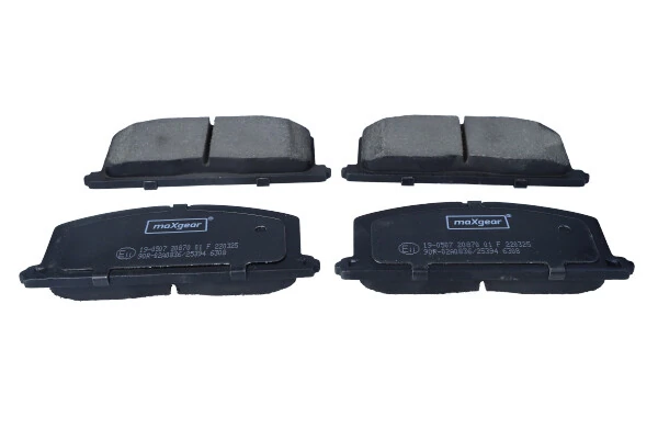 Piduriklotsi komplekt, ketaspidur MAXGEAR 19-0507