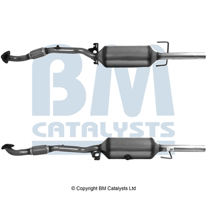 Tahma-/partikelfilter, väljalaskesüst. BM CATALYSTS BM11154H
