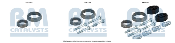 Montaažikomplekt, katalüsaator BM CATALYSTS FK91225