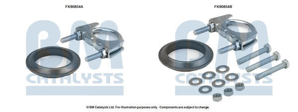 Montaažikomplekt, katalüsaator BM CATALYSTS FK90854