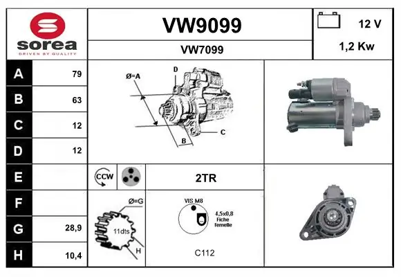 SNRA VW9099
