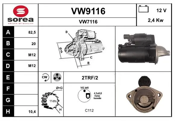 SNRA VW9116