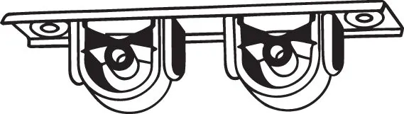 Kummiriba, väljalaskesüsteem BOSAL 255-503