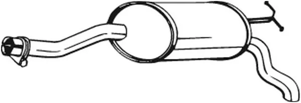 Kesksummuti BOSAL 175-299