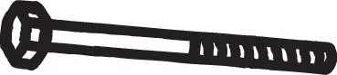 Kruvi, heitgaasisüsteem BOSAL 258-850