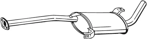 Kesksummuti BOSAL 279-125