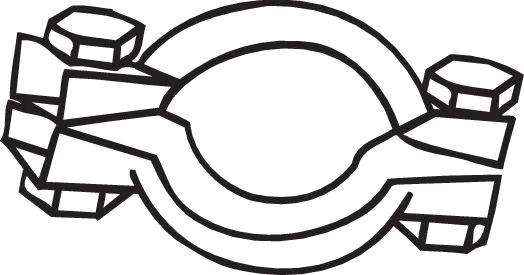 Klemm, väljalaskesüsteem BOSAL 254-930