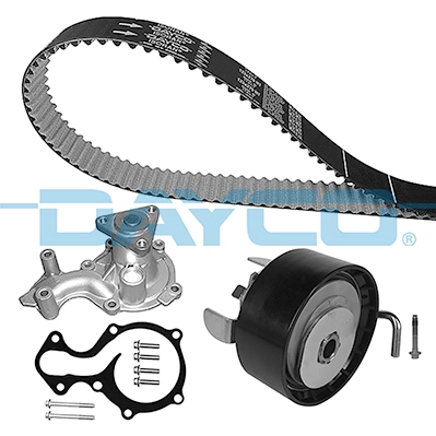 Veepump + hammasrihmakomplekt DAYCO KBIOWP030