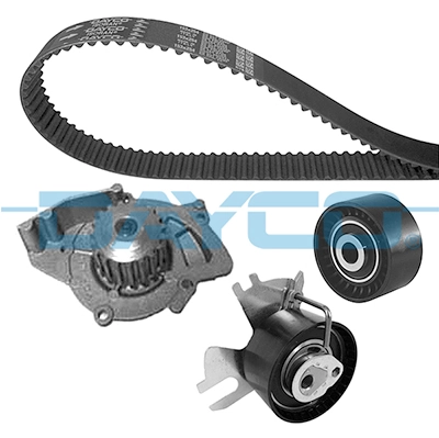 Veepump + hammasrihmakomplekt DAYCO KTBWP4550
