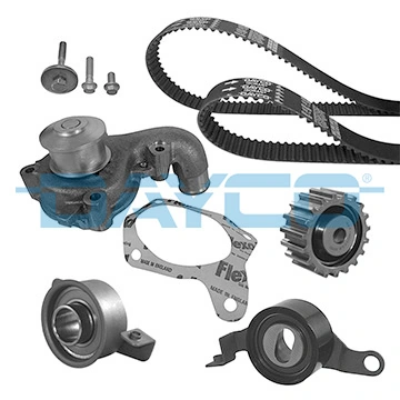Veepump + hammasrihmakomplekt DAYCO KTBWP142B2