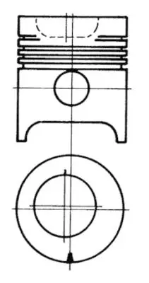 Remondikomplekt, kolb/ silindrihülss KOLBENSCHMIDT 97505960