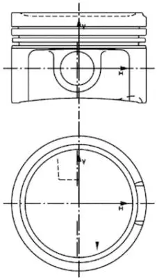 Kolvid KOLBENSCHMIDT 99933620