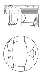 Kolvid KOLBENSCHMIDT 41705620