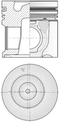 Remondikomplekt, kolb/ silindrihülss KOLBENSCHMIDT 41504960