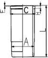 Silindrihülss KOLBENSCHMIDT 89431110