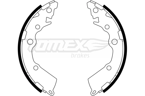 Piduriklotside komplekt TOMEX Brakes TX 23-18