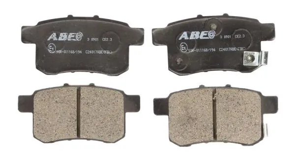Piduriklotsi komplekt, ketaspidur ABE C24017ABE
