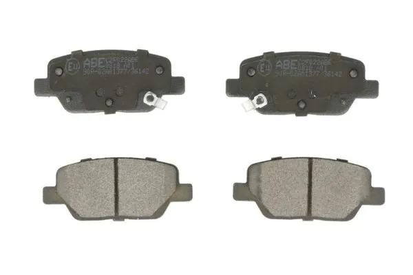 Piduriklotsi komplekt, ketaspidur ABE C2F022ABE