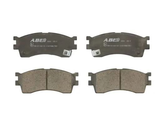 Piduriklotsi komplekt, ketaspidur ABE C10319ABE