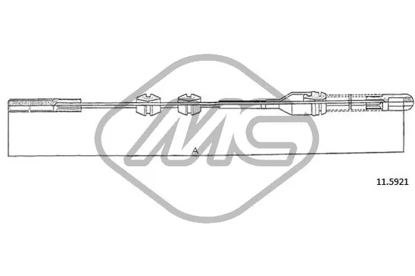 Tross, seisupidur Metalcaucho 82495