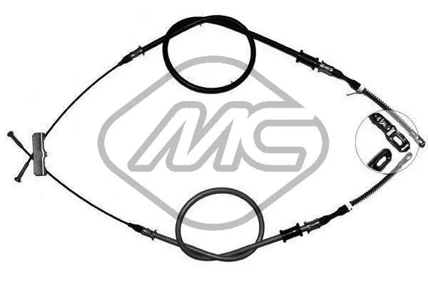 Tross, seisupidur Metalcaucho 82484
