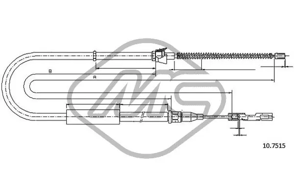 Tross, seisupidur Metalcaucho 80583