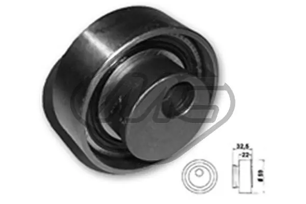 Pingutusrull, Hammasrihm Metalcaucho 48686