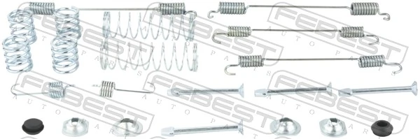 Lisakomplekt, seisupiduriklotsid FEBEST 0204-D10R-KIT