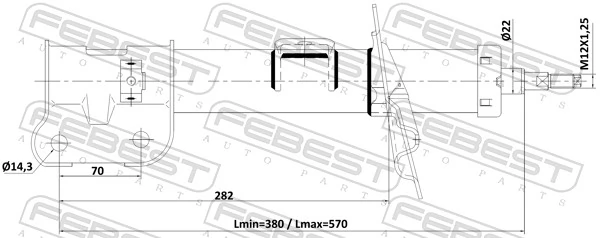 Amort FEBEST 12110-012FL