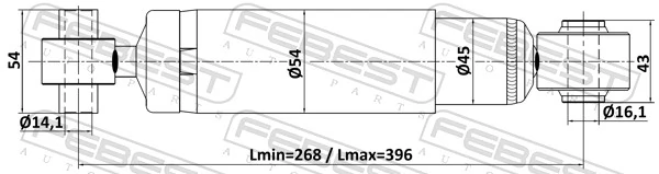 Amort FEBEST 25110-001R