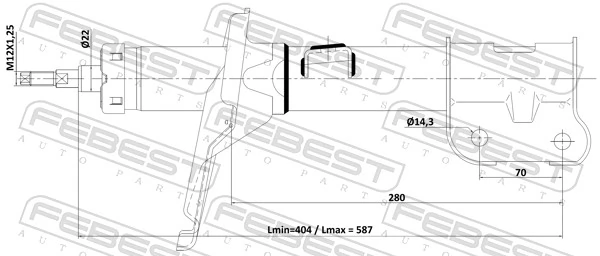 Amort FEBEST 12110-017FL