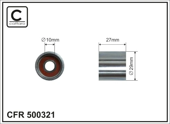 Pingutusrull, Hammasrihm CAFFARO 500321