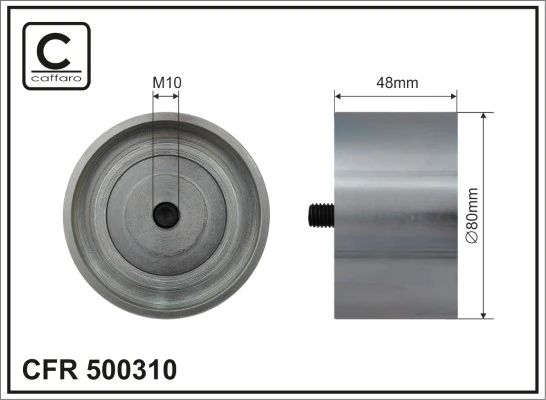 Seade-/juhtrull, soonrihm CAFFARO 500310